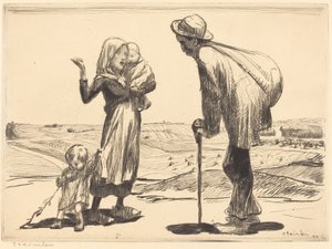 La ville lointaine - Théophile Alexandre Steinlen