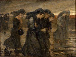 Le retour des ouvriers, 1903 - Théophile Alexandre Steinlen