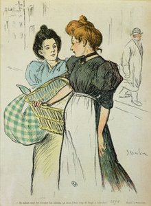 Deux lavandières, 1898