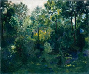 Intérieur de la forêt - Thorvald Erichsen