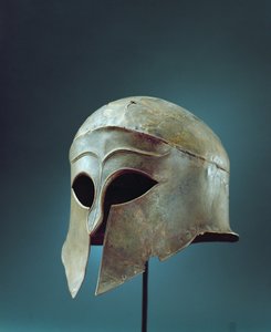 Casque de style corinthien