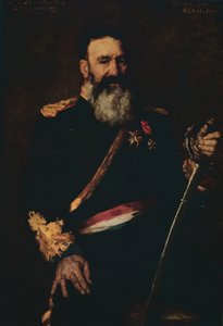 Général Piet Joubert, commandant en chef de la République sud-africaine néerlandaise, 1890