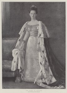 La reine de Hollande - Thérèse Schwartze