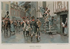 Arrestation des déserteurs - Thure de Thulstrup