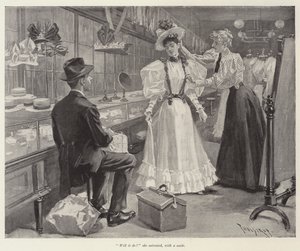 Illustration pour Le Jour de Leur Mariage, par W D Howells - Thure de Thulstrup