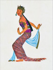 Danseuse javanaise classique