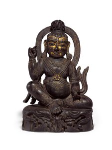 Figure de Mahasiddha - Tibetan School