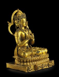 Figure de Vairochana, Densatil - Tibetan School