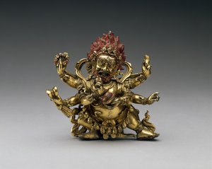 Mahakala Heruka - Tibetan School
