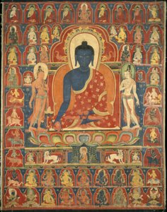 Bannière peinte - Tibetan School