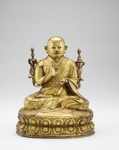 Shalu Lama Rinchen Khyenrab Chokdrub Palzangpo, c.1600 - Tibetan School