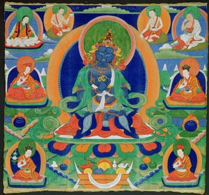 Thangka représentant L