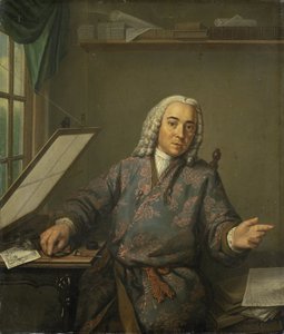 Portrait du graveur Jan Caspar Philips - Tibout Regters