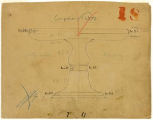 Design pour Compotier No. 6873 - Tiffany and Company