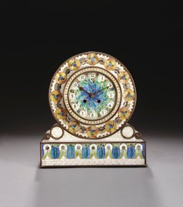 Horloge de cheminée en mosaïque Favrile - Tiffany and Company