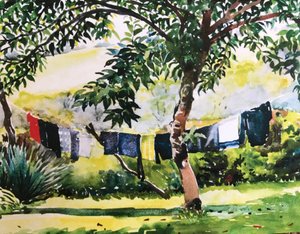 Corde à linge, 2017 - Tilly Willis
