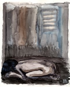 Recroquevillé dans le désespoir - Tim Hoinkis
