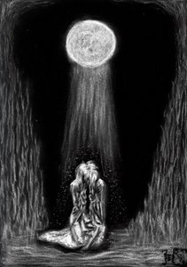 Étreinte au clair de lune