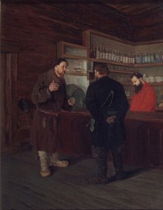 Dans une taverne