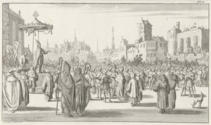 Le pape Urbain II prêche la première croisade, 1683 - Timotheus Ten Hoorn