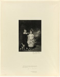 Frère et sœur, des vieux maîtres anglais - Timothy Cole