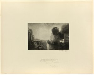 Dido construisant Carthage, des anciens maîtres anglais - Timothy Cole