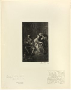 Mariage à la mode (détail), des Vieux Maîtres anglais - Timothy Cole
