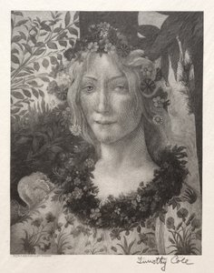 Vieux maîtres italiens : Tête de Flora, 1888-1892 - Timothy Cole