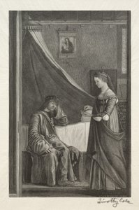 Maîtres italiens anciens : Sainte Ursule avec son père, 1888-1892 - Timothy Cole