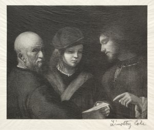 Vieux maîtres italiens : Les Trois Âges, 1888-1892