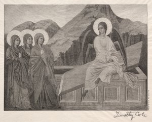 Vieux maîtres italiens : Les trois Marie au sépulcre, 1888-1892 - Timothy Cole