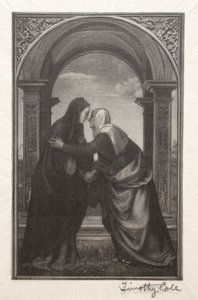 Maîtres italiens anciens : La Visitation, 1888-1892 - Timothy Cole
