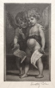 Vieux maîtres italiens : Deux anges enfants