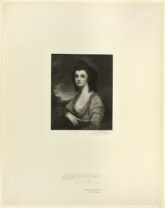 Portrait de Mme Davies, des Maîtres anglais anciens