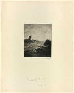 Le Moulin à vent, des Maîtres anglais anciens - Timothy Cole