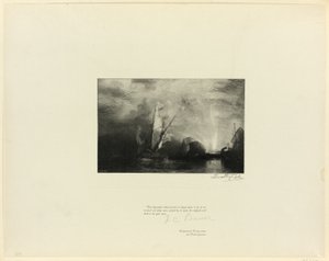Ulysse raillant Polyphème, des Maîtres anglais anciens - Timothy Cole