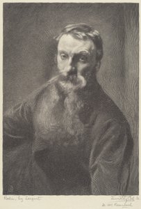 Rodin - Timothy Cole after John Singer Sargent