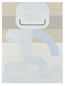 Snow Boy, 2018 (latex et émail sur toile) - Timothy Gierschick II