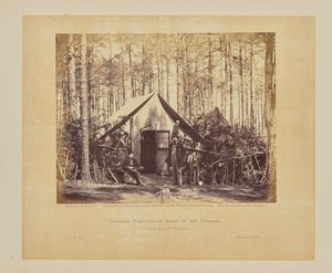 Poste général, Armée du Potomac, Brandy Station, Virginie - Timothy H. OSullivan