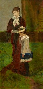 Dame avec enfant