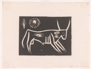 Taureau - Tinus van Doorn (signed by artist)