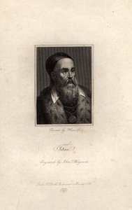 Portrait de Titien, gravé par John T. Wedgwood - Titian (c.1488 1576) (after)