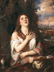 La Maddalena, par Titien - Titian (c.1488 1576)