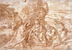 Nativité, dessin