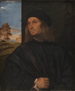 Portrait du peintre vénitien Giovanni Bellini? - Tiziano Vecelli