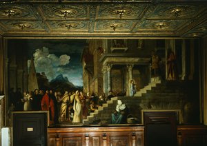 Présentation de Marie au Temple - Titian (c.1488 1576)