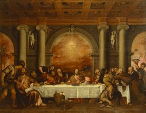 Esquisse pour la Cène - Titian (c.1488 1576)