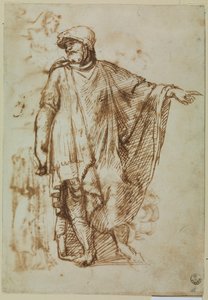 Soldat avec manteau - Titian (c.1488 1576)