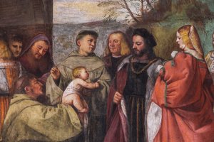 Le bébé proclamant l