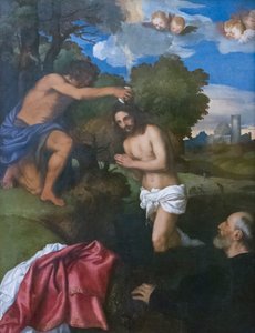 Le Baptême du Christ, vers 1512 - Titian (c.1488 1576)